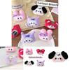 Cute Plush Cartoon Dog Brooch Pin For Bags Clothes And Decorations Embroidered Animal Design