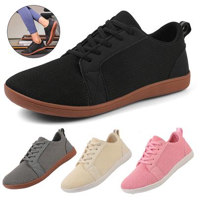 Baskets unisexes pieds nus minimalistes et larges pour la course à pied en extérieur | Semelle Zero Drop | Relaxation optimale