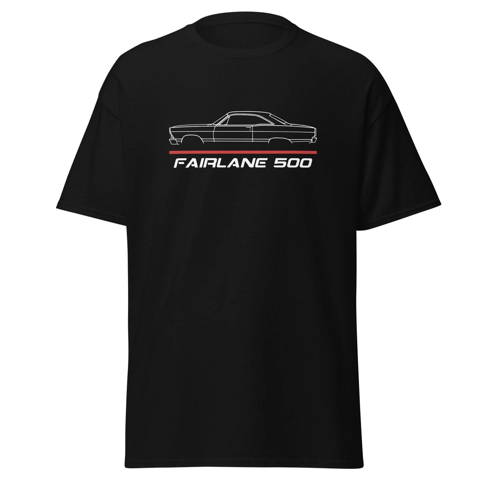 Fairlane 500 1967 Classic Thunderbolt Muscle V8 Graphic Tee T-Shirt Gift XL