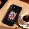 C-C-Chappell R-Roan Phone Case For Samsung S26,S25,24,23,22,30,21,10,9,Ultra,Plus,Lite,FE Soft Black Case
