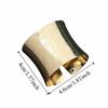 6PCS Luxurious Western-style Napkin Buckle Modern Festive Napkin Buckle Napkin Ring  Event Decor