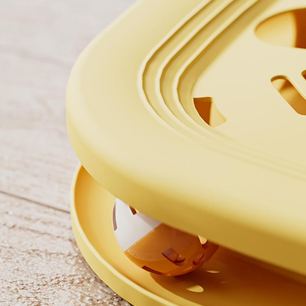 Interaktives Katzenspielzeug Anti-Rutsch Mit Federangel Stimulierendes Katzenspielzeug Puzzle-Spiele Für Kätzchen Indoor Bewegung Training Mental