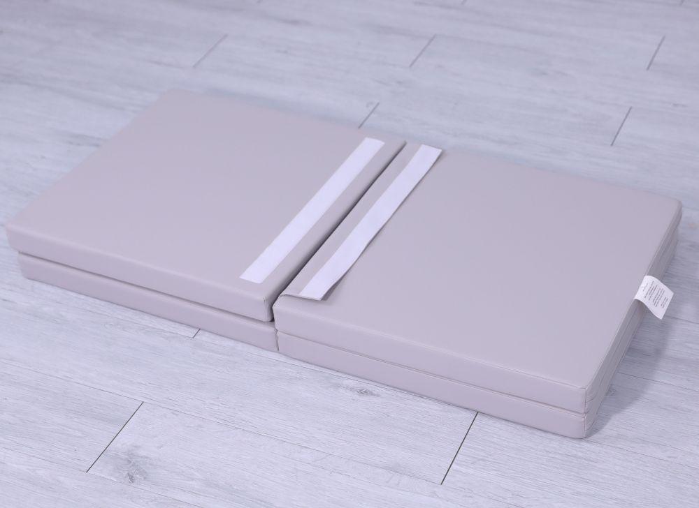Gymnastic Mats Mattress Satellite 100X100X5 Cm Four-Part - Grey