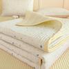 Thickened Quilted Bedspread for Single Double Bed Floral Soft Breathable Summer Quilt Machine Washable Dust-proof Bed Cover Set