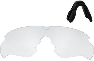 ESS Sports Sunglasses with Nose Pads and Interchangeable Lenses by ZERO [CROSSBLADE] (No Mirror)