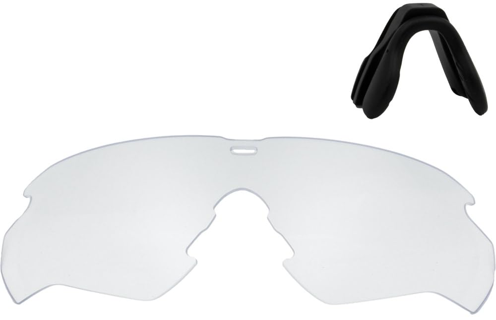 ESS Sports Sunglasses with Nose Pads and Interchangeable Lenses by ZERO [CROSSBLADE] (No Mirror)