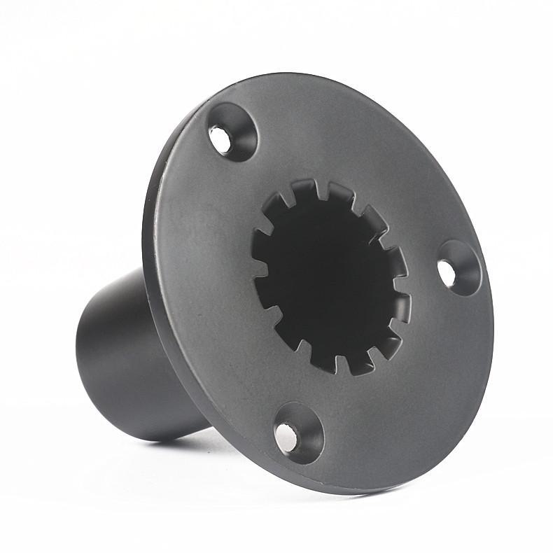 Metal Speaker Bracket with Aluminum Seat Tray - Professional Stage Sound Support and Installation Accessories