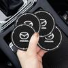 2Pcs Car Diamond Rhinestone Rubber Mat For Mazda Cx5 Cx7 Cx8 Cx9 Cx4 2 6 Demio 3 2020 Cx3 Gh Axela Atezma6 Auto Accessories h1
