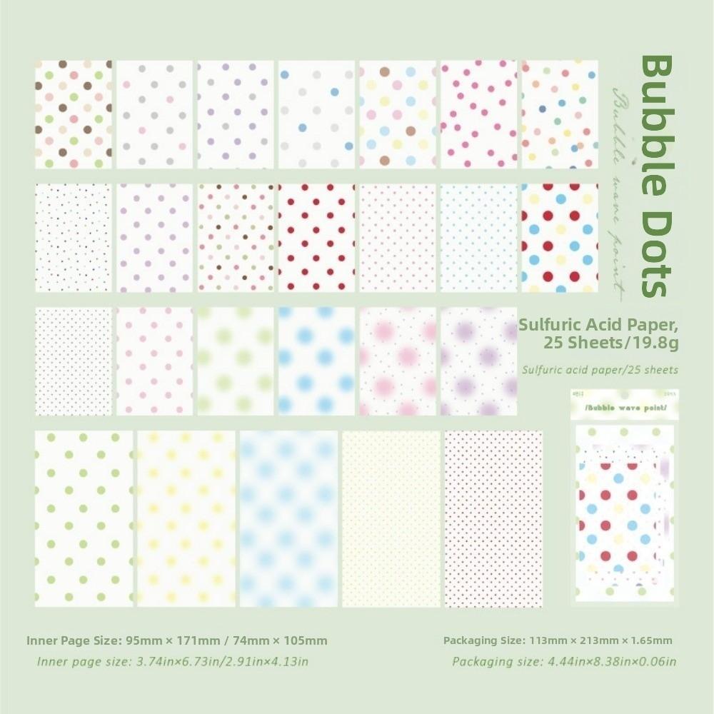 25 Blätter Handgemachtes Bastel-Notizblock DIY Schreibwarenpapier Scrapbooking Materialpapier Tagebuch