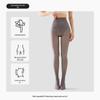 "Autumn/Winter Sheer Nude High-Waist Velvet Leggings - Sexy Gray Pantyhose"