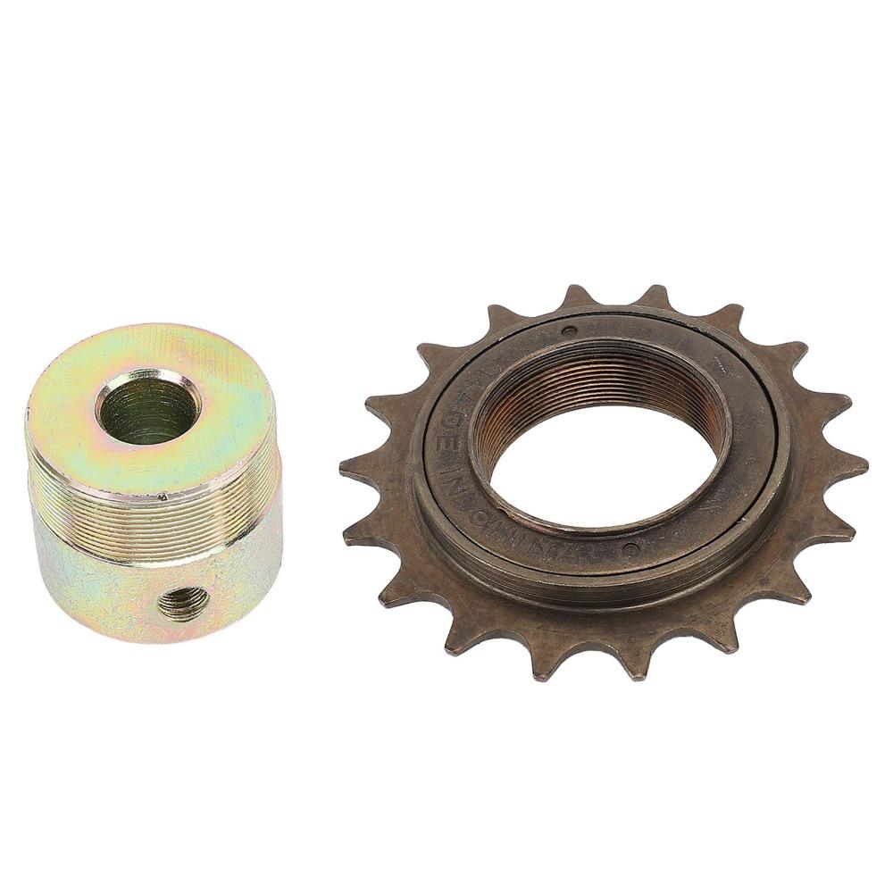18T Bicycle Freewheel Steel Threaded Bike Freewheel Single Speed Freewheel for Single Speed Bikes