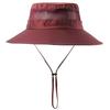 New solid color big edge bucket hat outdoor sunscreen breathable basin hat sun hat summer men's and women's sand hat