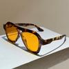 KAMMPT Vintage Pilot Sunglasses Men Fashion Solid Color Outdoor Decor Shades Women 2026 New In Double Bridge Casual Sun Glasses