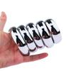 6 Sizes Stainless Steel Penis Ring Stretcher Metal Cock Ring Scrotum Restraint Rings Penis Lock Testicular SM Sex Toys for Men