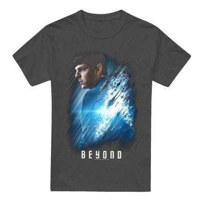 Star Trek Beyond Unisex Voksen Spock Plakat T-skjorte
