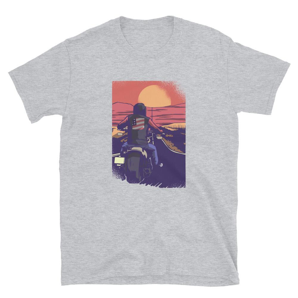 Chopper Motorbike Riding T-Shirt