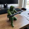 Porta Bolígrafos Único de Soldado Figura de Fuerzas Especiales de Plástico Soporte para Bolígrafos Impreso en 3D Papelería Lápices Organizador de Escritorio Decoración de Escritorio