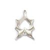 2 Piece 304 Stainless Steel Valentine's Day Charms Multicolor Heart Pendants For DIY Necklace Bracelet Jewelry Making Findings