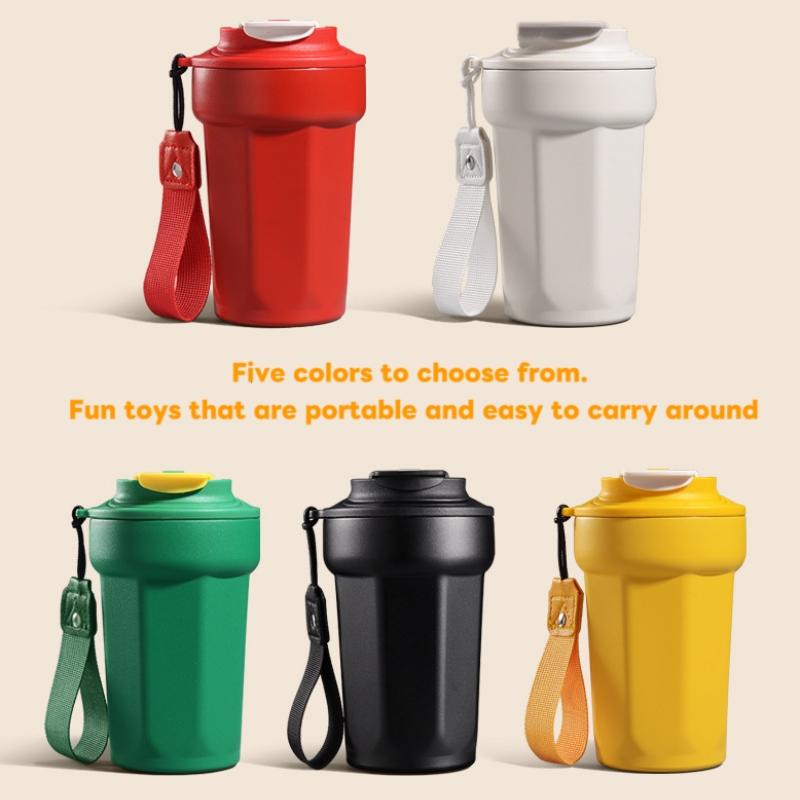 Custom Logo Steel Coffee Mug Vacuum Bottle with Gift Box for Corporate Office Promotional Use in Europe USA