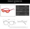 New Cat Eye Sun Glasses Women Small Vintage  Designer Sun Glasses Retro Red Purple Ladies Sun Glasses Eyewear Female Shades