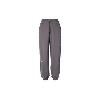 Solid Color Drawstring Knit Joggers Women Bottoms Grey IM8853