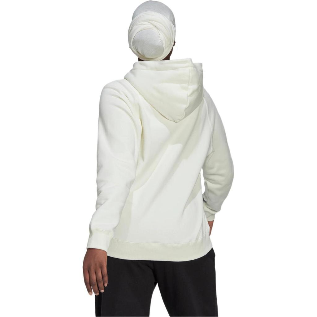 Adidas Sweatshirts Women's White Hooded Moderate Regular HM2852