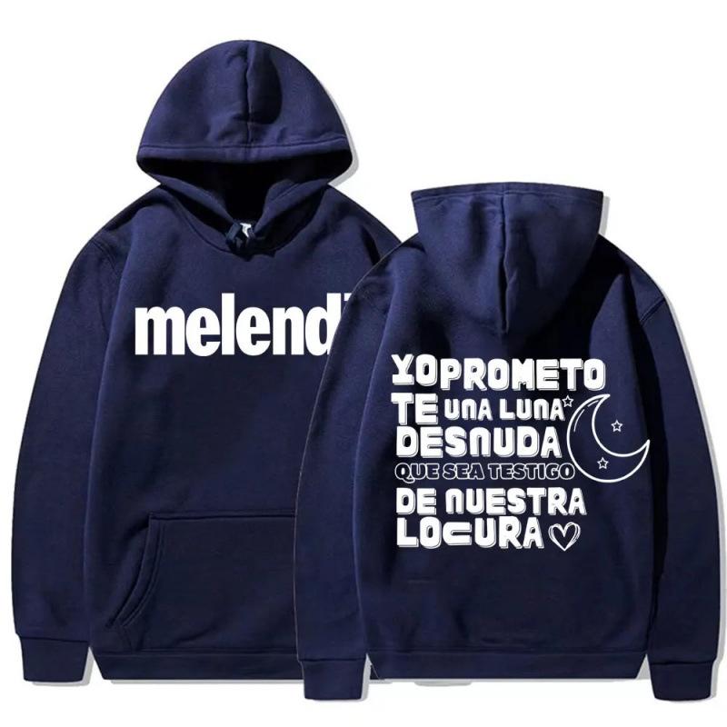 Rapper Melendi Album Tour Mikiny s potiskem dopisů