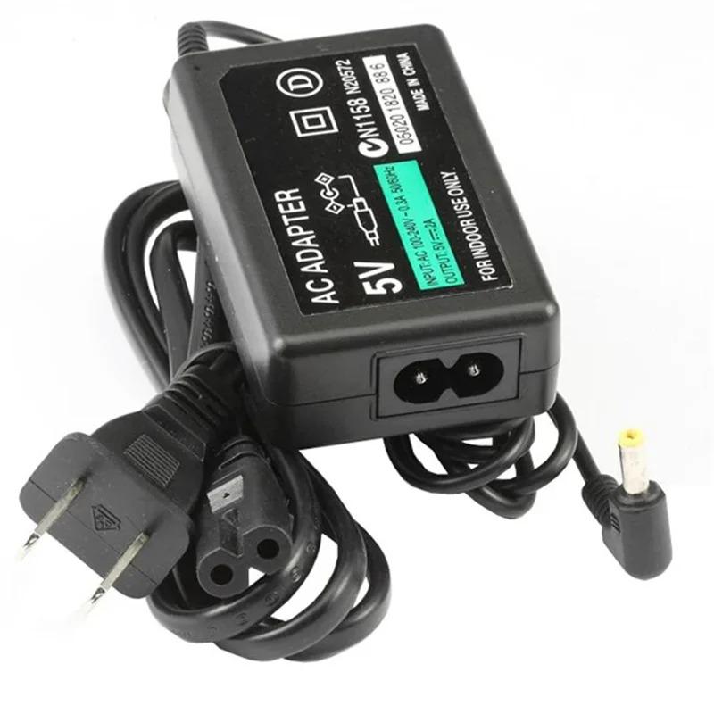 Accesorios para Videojuegos Adaptador de CA de 5 V Cargador de Pared para el Hogar Fuente de Alimentación de Carga para Consola Sony PSP 1000/2000/3000 Cargador con Enchufe UE/EE. UU.
