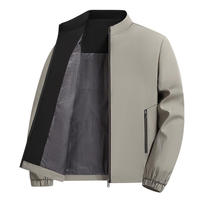 Autumn and Winter Men's Casual Jacket Outdoor Sports Middle-aged and Young Men's Loose Casual Sports Jacket Jacket
