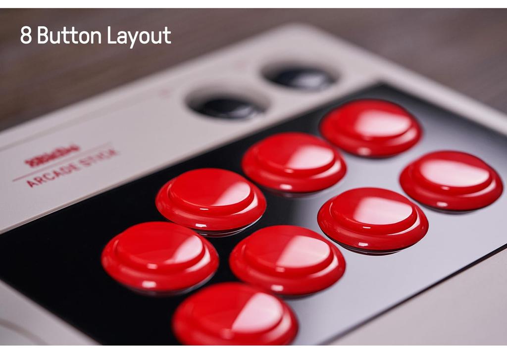 8Bitdo Bluetooth Arcade Stick for Switch Windows &