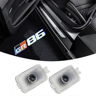 GR86 LED Logo Projection Courtesy Light, Door Welcome Light, Courtesy Lamp, Car Curtain Lamp,