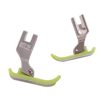 1 Pc Industrial Sewing Machine Flat Plastic Presser Foot Leather Foam Rubber Mt-18 Model For Flat Industrial Sewing Machines