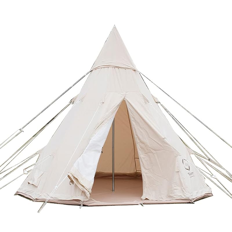 

S more (s mores) Tippo 300 teepee tent tent tipi tipi storage bag included 300*300*250cm polycotton family tent For 3-4 people camp Fashionable Water