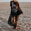 Femei Dantela Kimono Bluza Palton Boho Kaftan Cape Cardigan Beach Cover Up Top