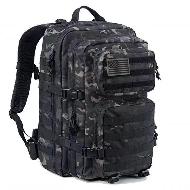 

45L Camouflage Tactical Backpack: Multifunctional Outdoor Sports & Mountaineering Gear 36-55L