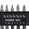 Nut Driver Socket Kit Wrench Screw Long-lasting Craftsmanship Multipurpose Rustproof Simple Operation Home Car Easy Use