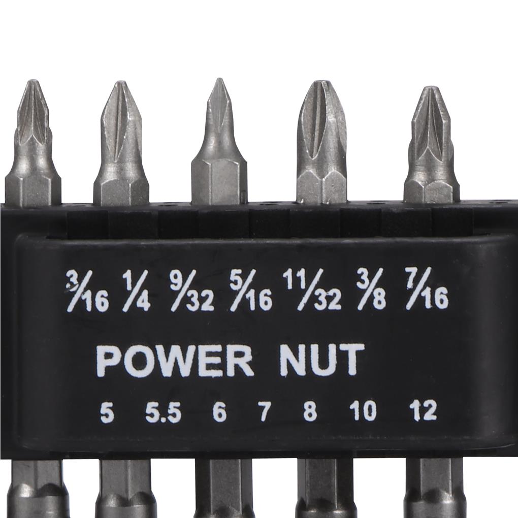 Nut Driver Socket Kit Wrench Screw Long-lasting Craftsmanship Multipurpose Rustproof Simple Operation Home Car Easy Use