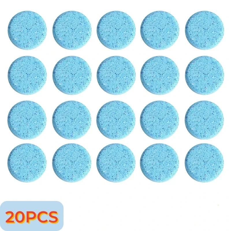 20/40/60PCS Car Windshield Cleaner Glass Water Solid Effervescent Tablet Cleaner Concentrated Tablets Detergent Car Accessory