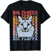 Big Floppa Groovy Karakal Katze Meme T-Shirt für Männer Frauen