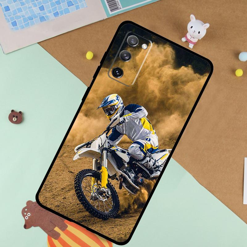 

Moto Cross Motorcycle Sport Soft Case For Samsung Galaxy S24 Ultra S9 S10 S20 S22 S23 Plus S21 FE S25 Ultra Funda Cover Galaxy S10