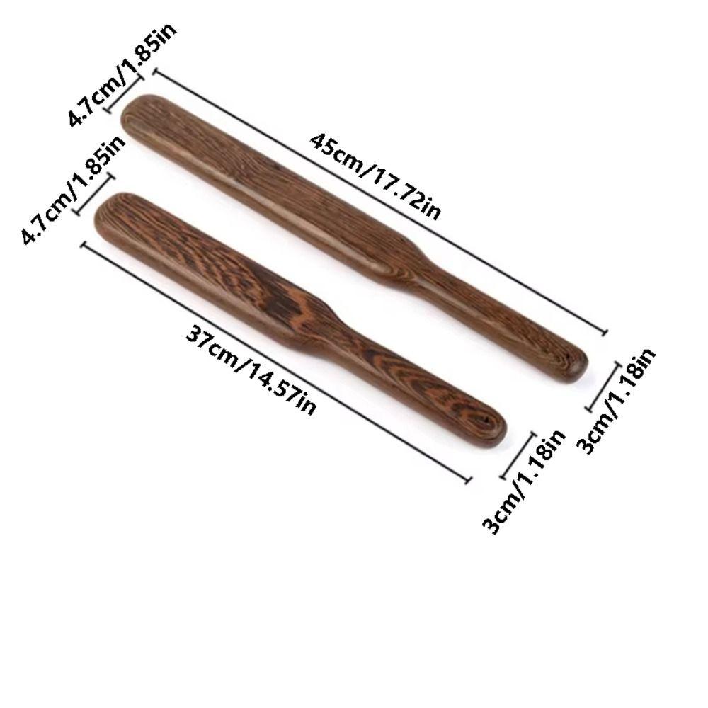 Handheld Wooden Scraping Tools Solid Wood Meridian Slap Stick Guasha Wood Stick  Self Treatment