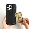 Premium Genuine Leather Case For iPhone 16 Pro Max Phone Cases 15Pro 14 13 12 11 Wristband Strap Bracket Back Card Holder Cover