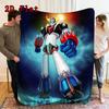 Mazinger Z 2D Flat Pattern Flannel Blanket High quality All Seasons Warmth and Comfort Perfect for Christmas Gifts.NMT0928271