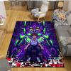 Shinji Ikari Home Sofa Decoration for Living Room & Bedroom, Non‑Slip Play Flannel Floor Mat for Game Room