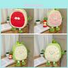 Backpack For Kids With Nylon And Fruit Pattern For School And Daily Use
