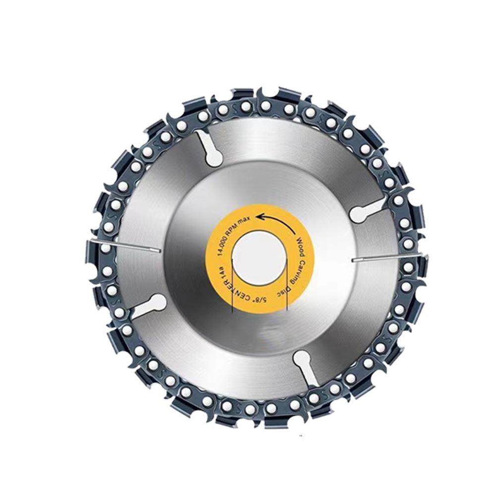 High-precision Angle Grinding Disc Metal Slotting Saw Blade Carving Disc Chain  Cutting Tool