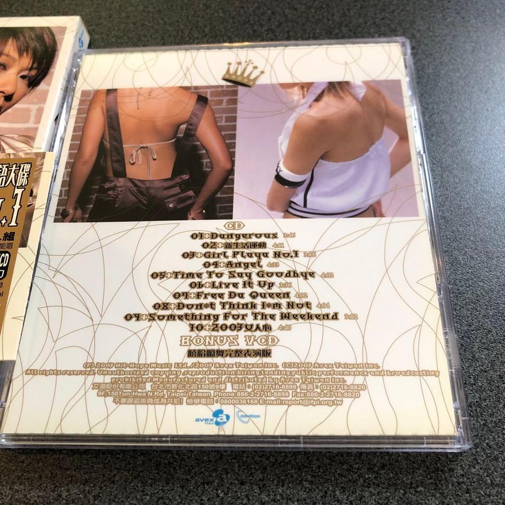 [USED] Taiwan Official Edition T-RUSH Girls No.1 CD+VCD