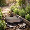 Genouillère de jardin avec trous pour les mains - Genouillère épaisse pour le jardinage, le yoga et les activités de plein air