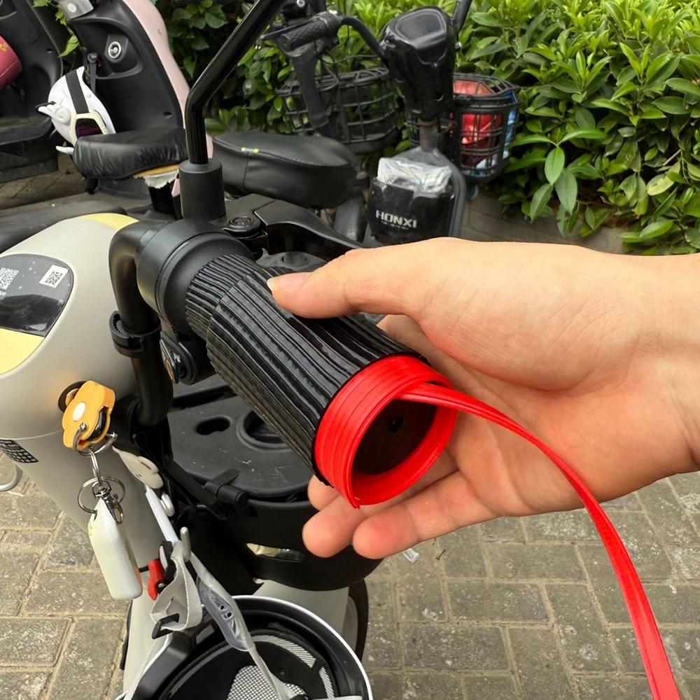 Non Slip Handle Bar Grip Self Shrinking Handlebar Brake Cover Universal Non-slip Silicone Moto Modification Riding Equipment Protective Covers