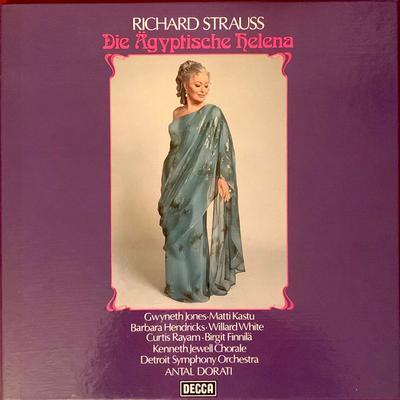 LP Record RICHARD STRAUSS , GWYNETH JONES , M - Die Ägyptische Helena 635491 Decca 1979 Germany Classical Used